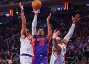 猛龙客场大胜尼克斯卢里三双刷完全场